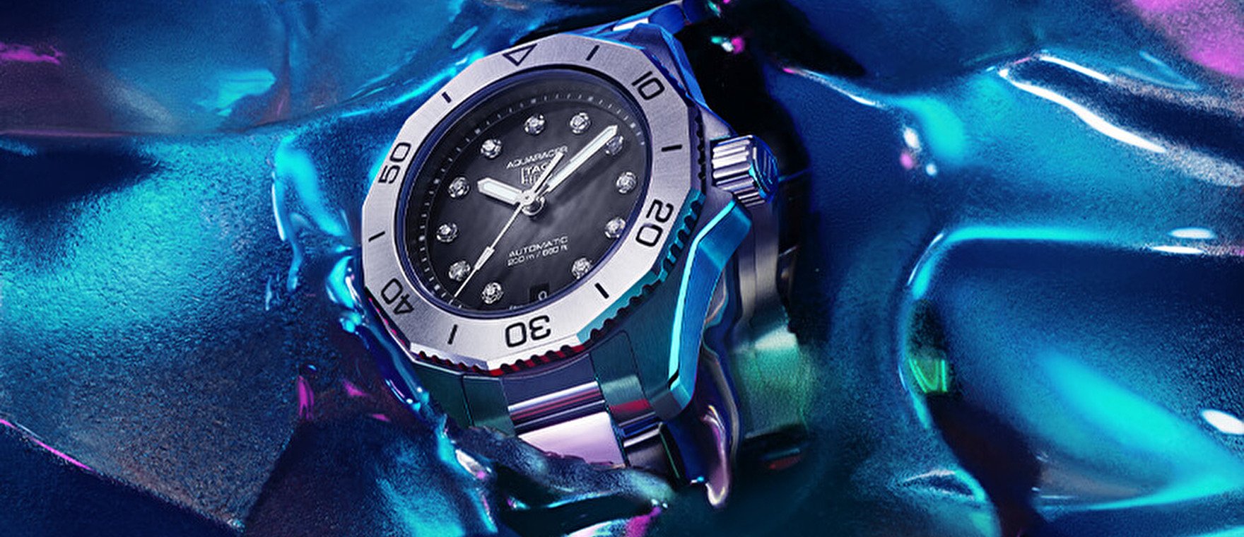 TAG Heuer представляет новые часы Aquaracer Professional 200
